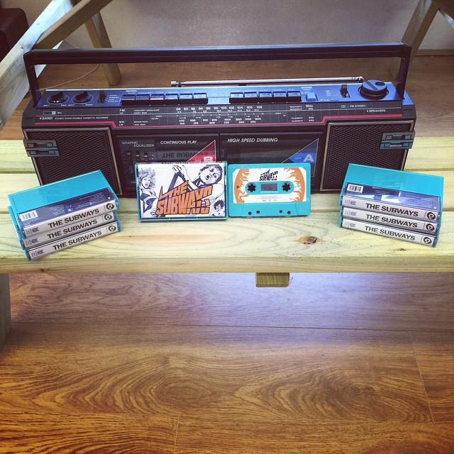 The Subways album on tape!!